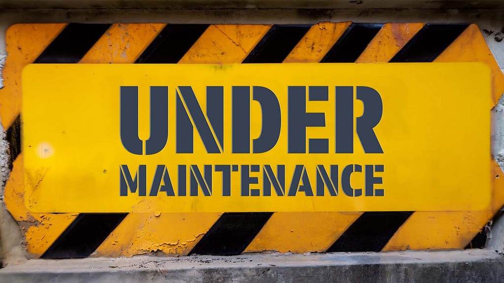 under maintenance