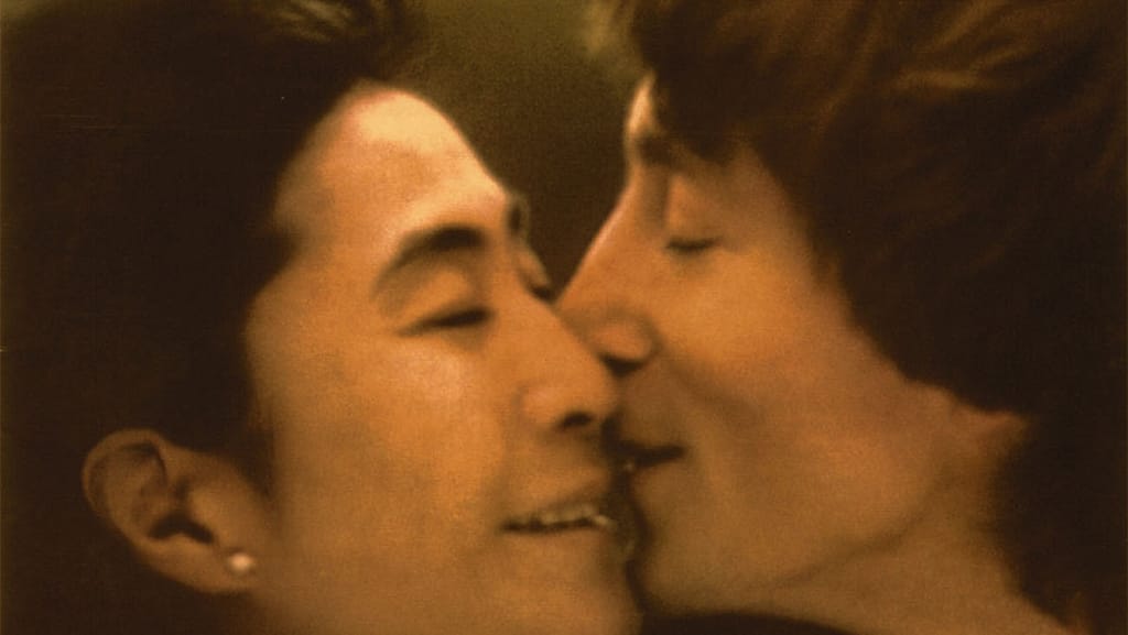 Yoko Ono and John Lennon